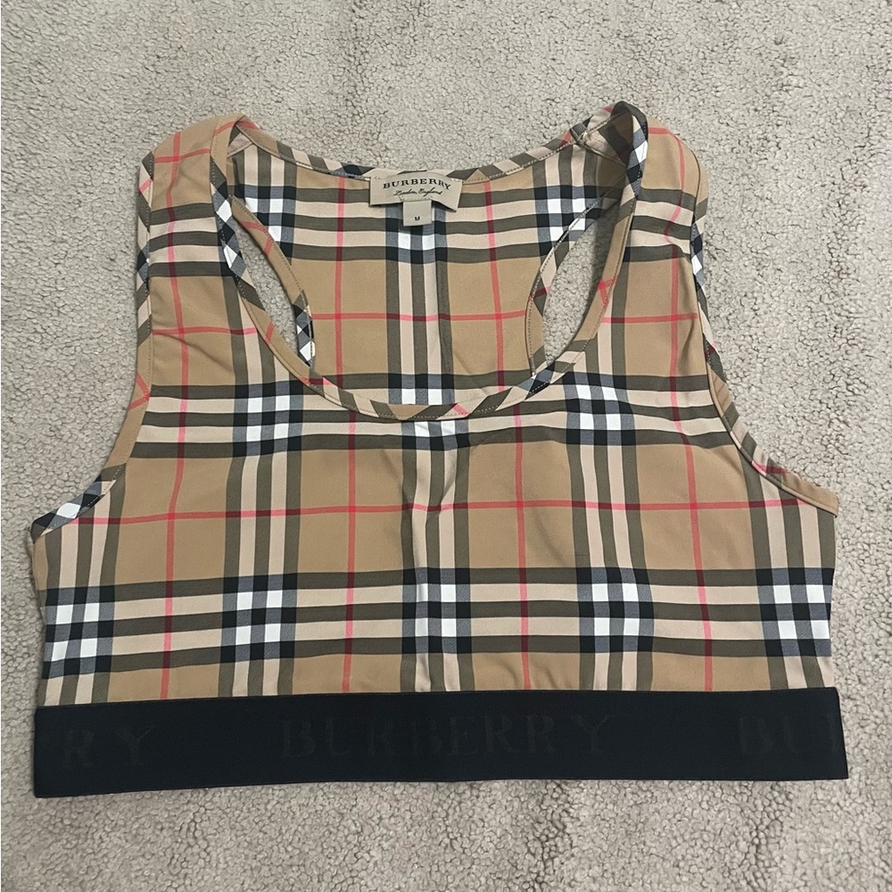 burberry sports bra